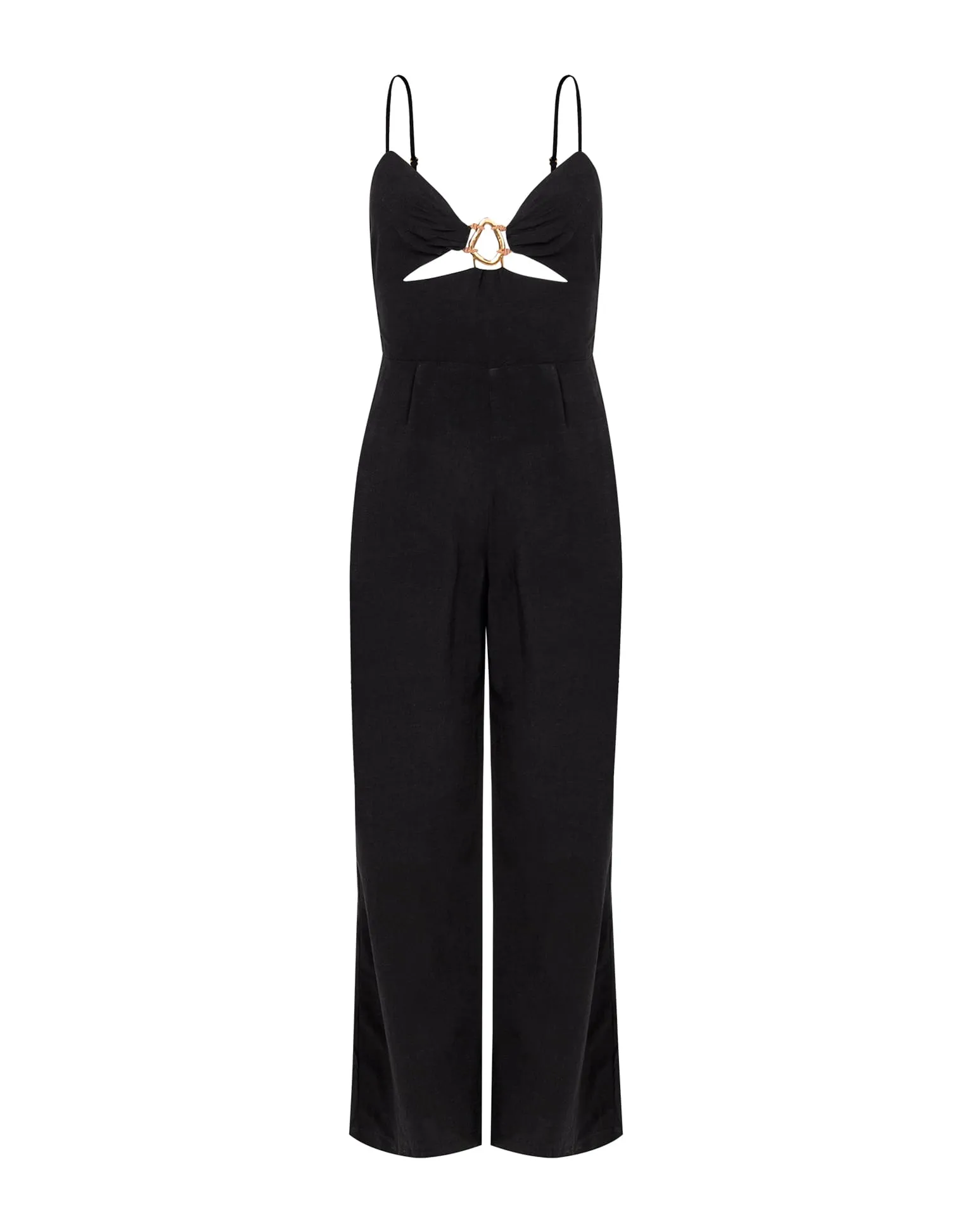 Adalia Sleeveless Jumpsuit - Black