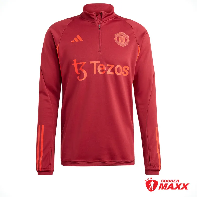 adidas Manchester United  Men's 1/4-Zip Euro Training Top