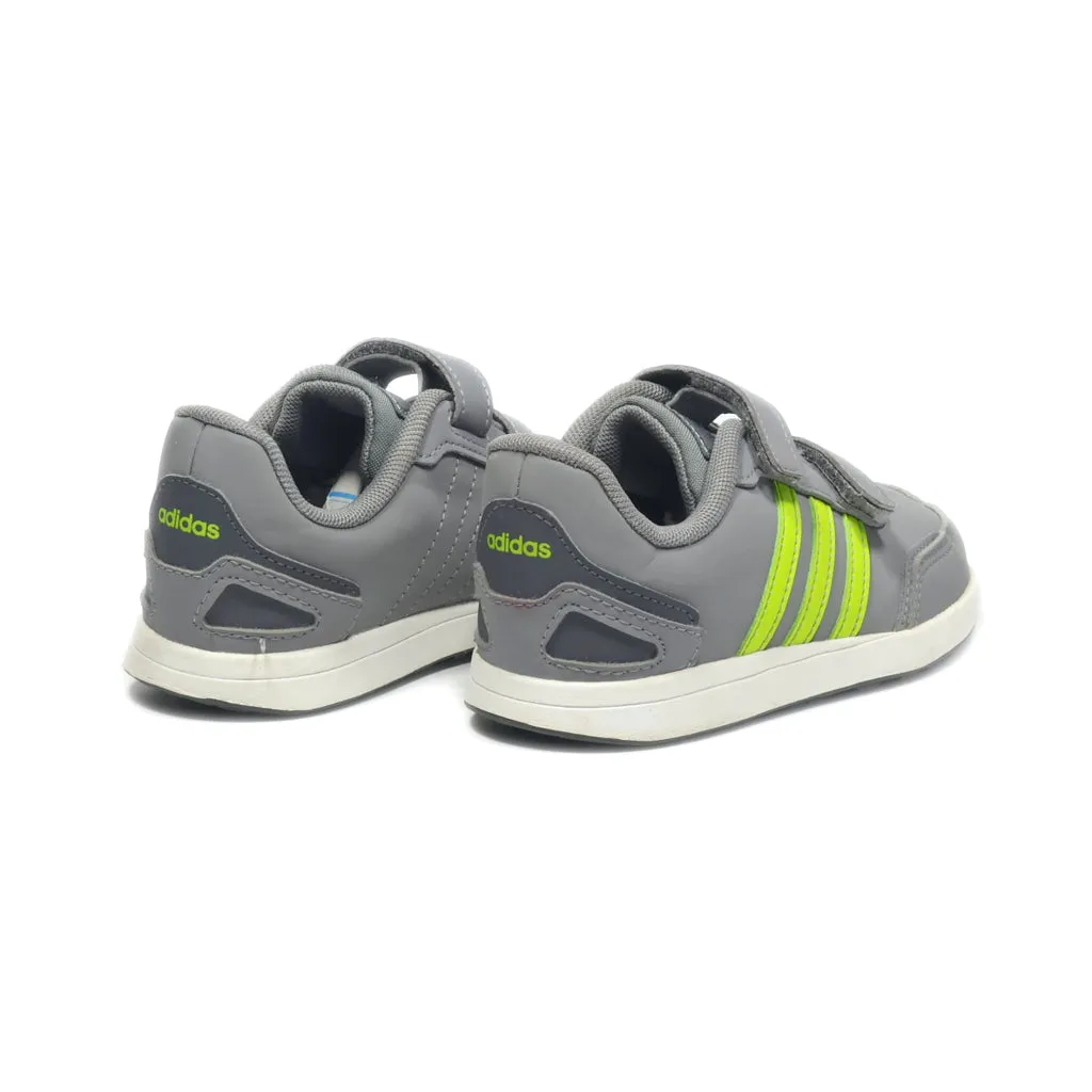 Adidas Switch 3 Sneakers Leather Grey Colour For Kids