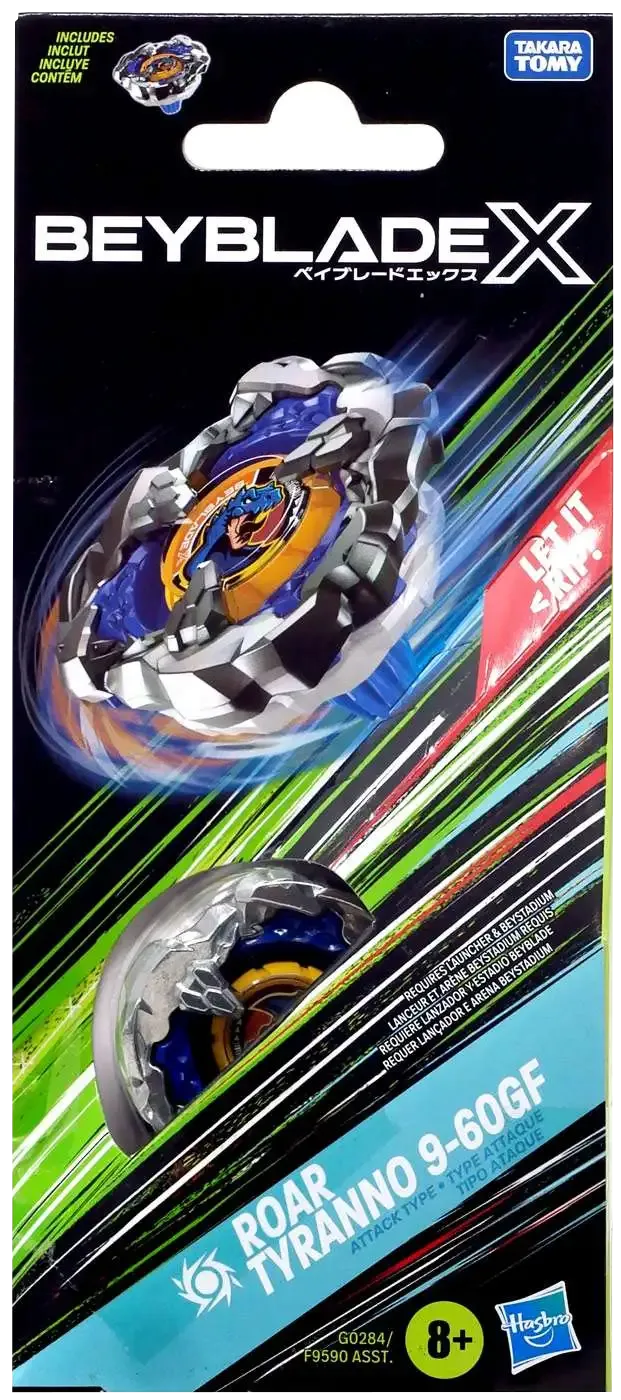 Beyblade X - Booster Pack Set - Roar Tyranno 9-60GF