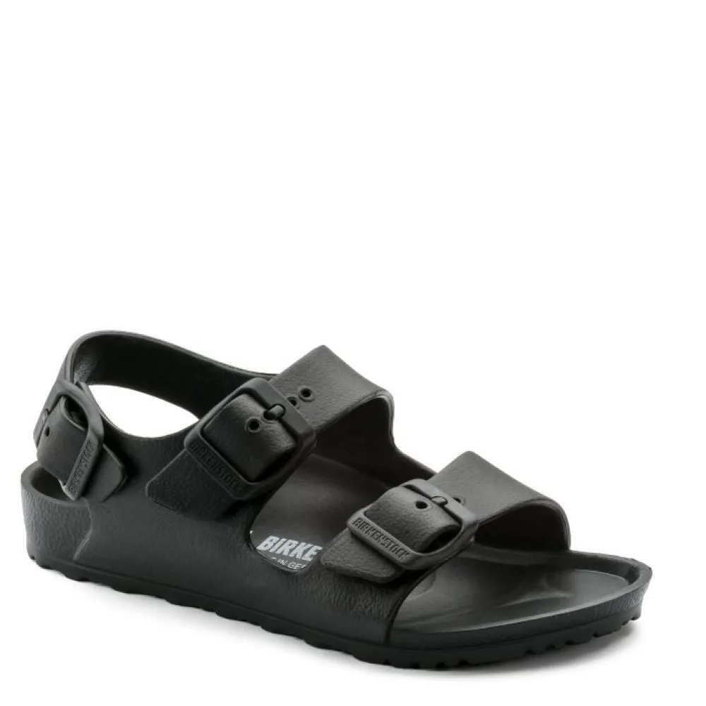 Birkenstock Kids Milano EVA in Black (Narrow Width)