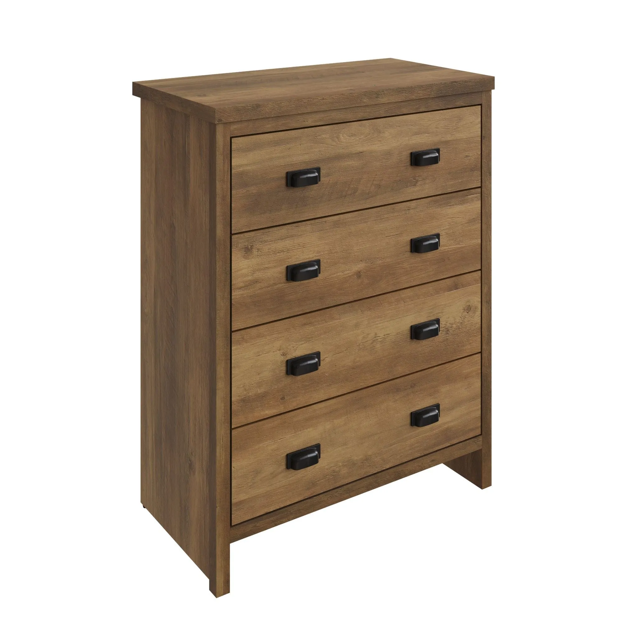 Boston 4 Drawer Chest Knotty Oak