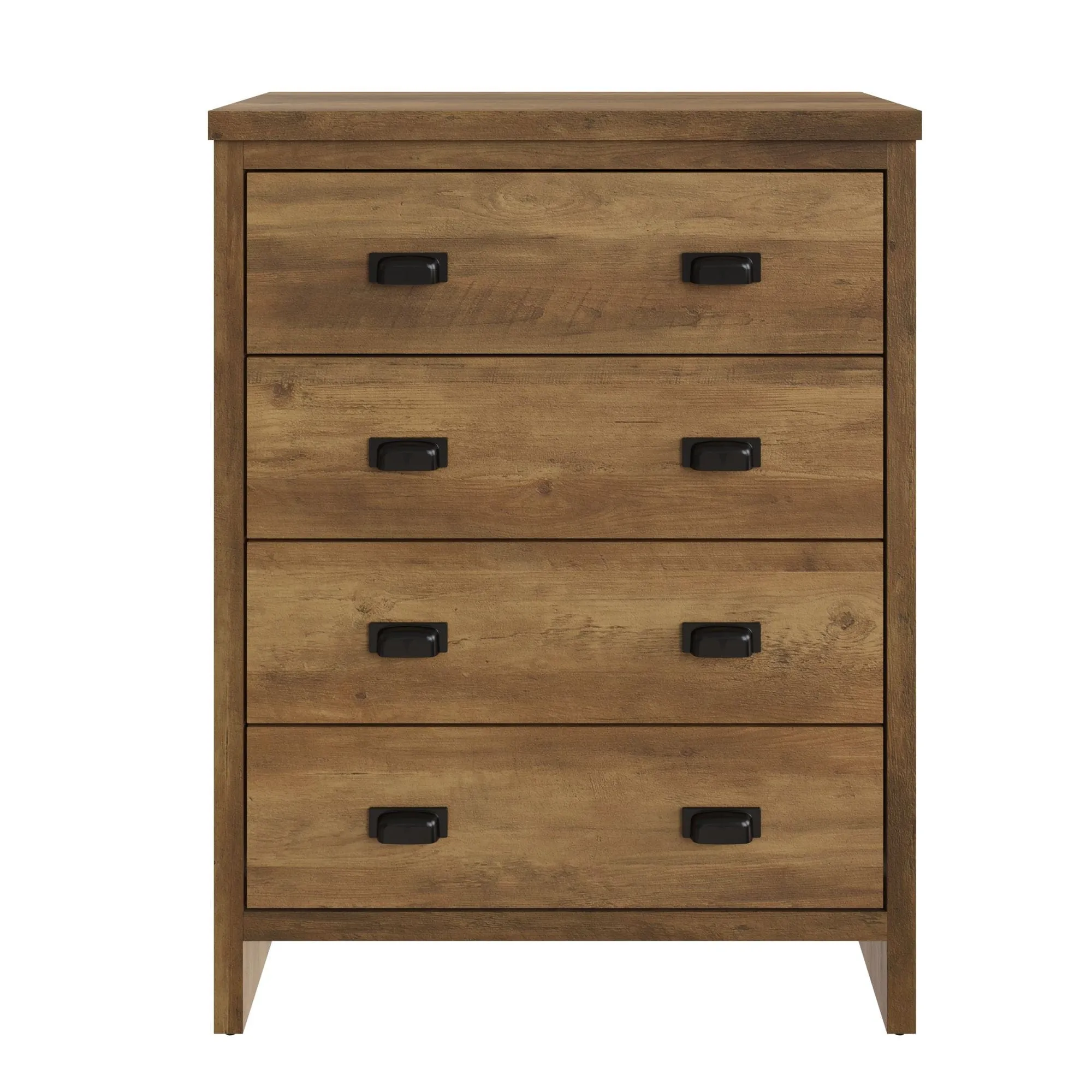 Boston 4 Drawer Chest Knotty Oak