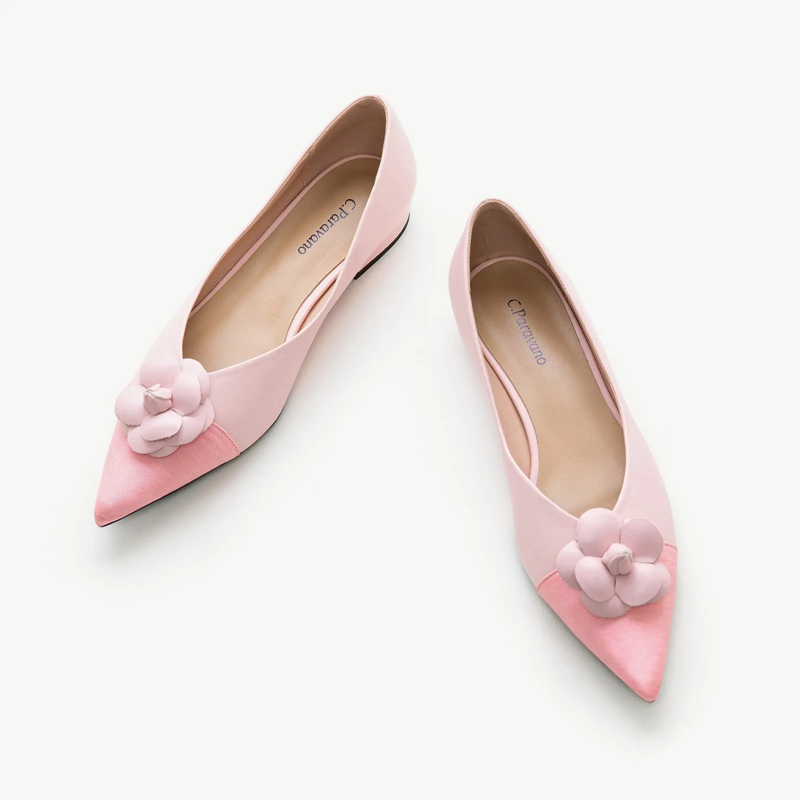 Camellia Flats (Aida) Pink