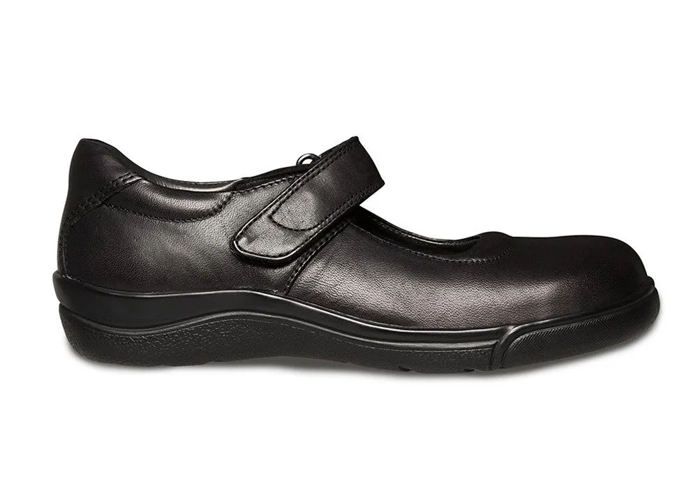 Clarks Petite Kids/Girls Black Mary Jane Leather School Shoes