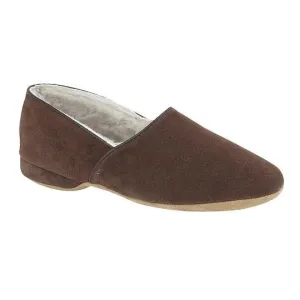 DRAPER ANTON Suede Slipper BROWN