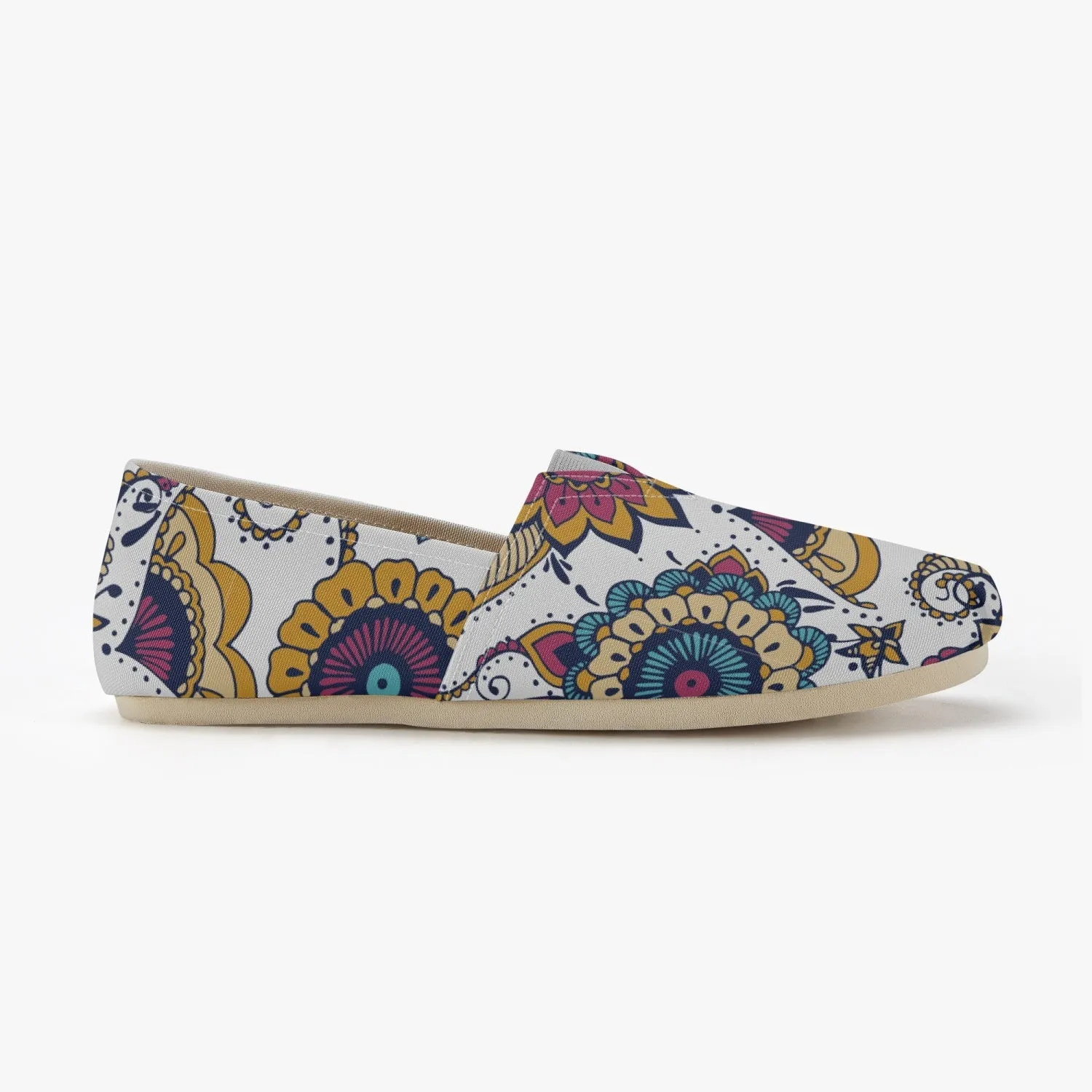 Fall Paisley Canvas Toms Shoes