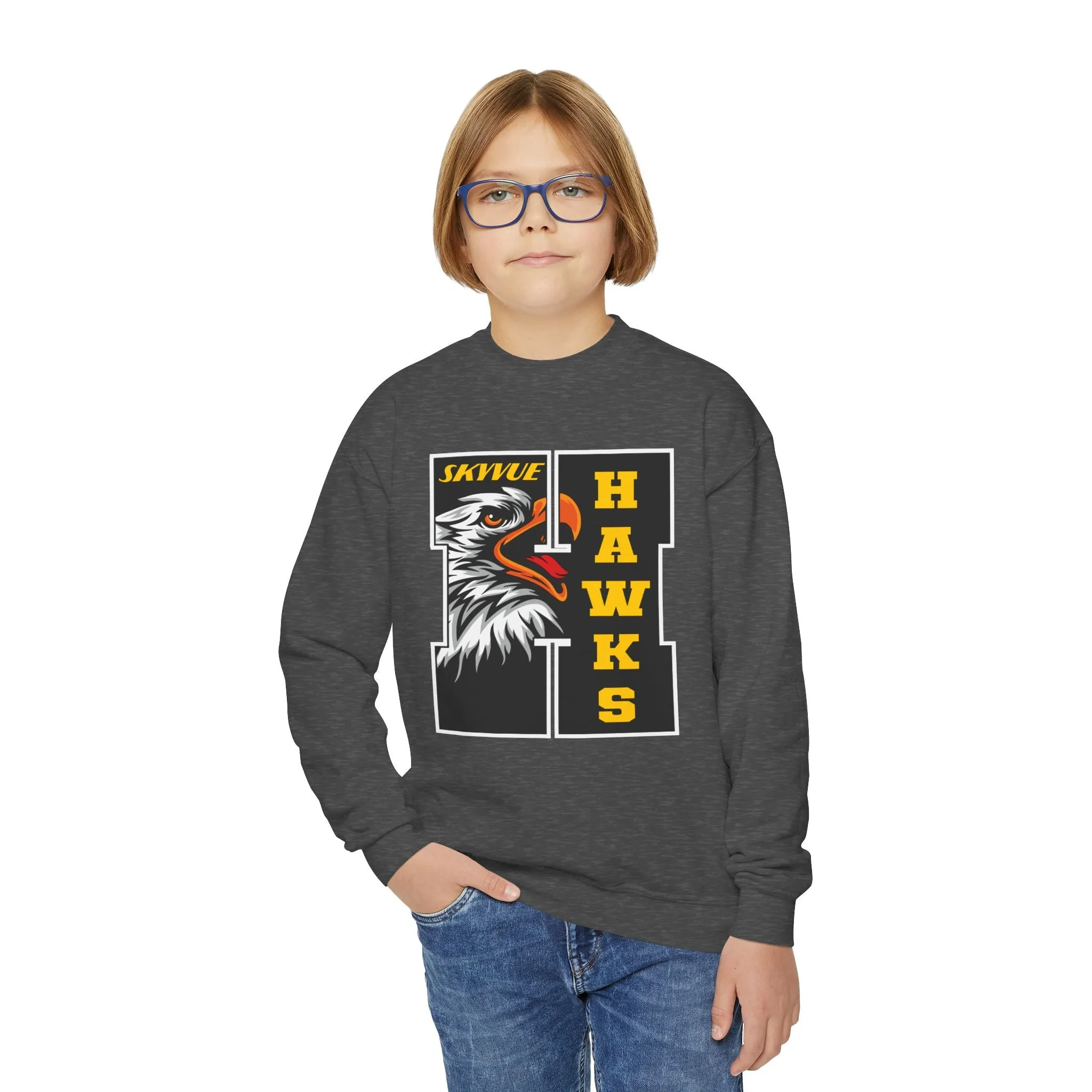 Gildan Youth Crewneck Sweatshirt - Skyvue