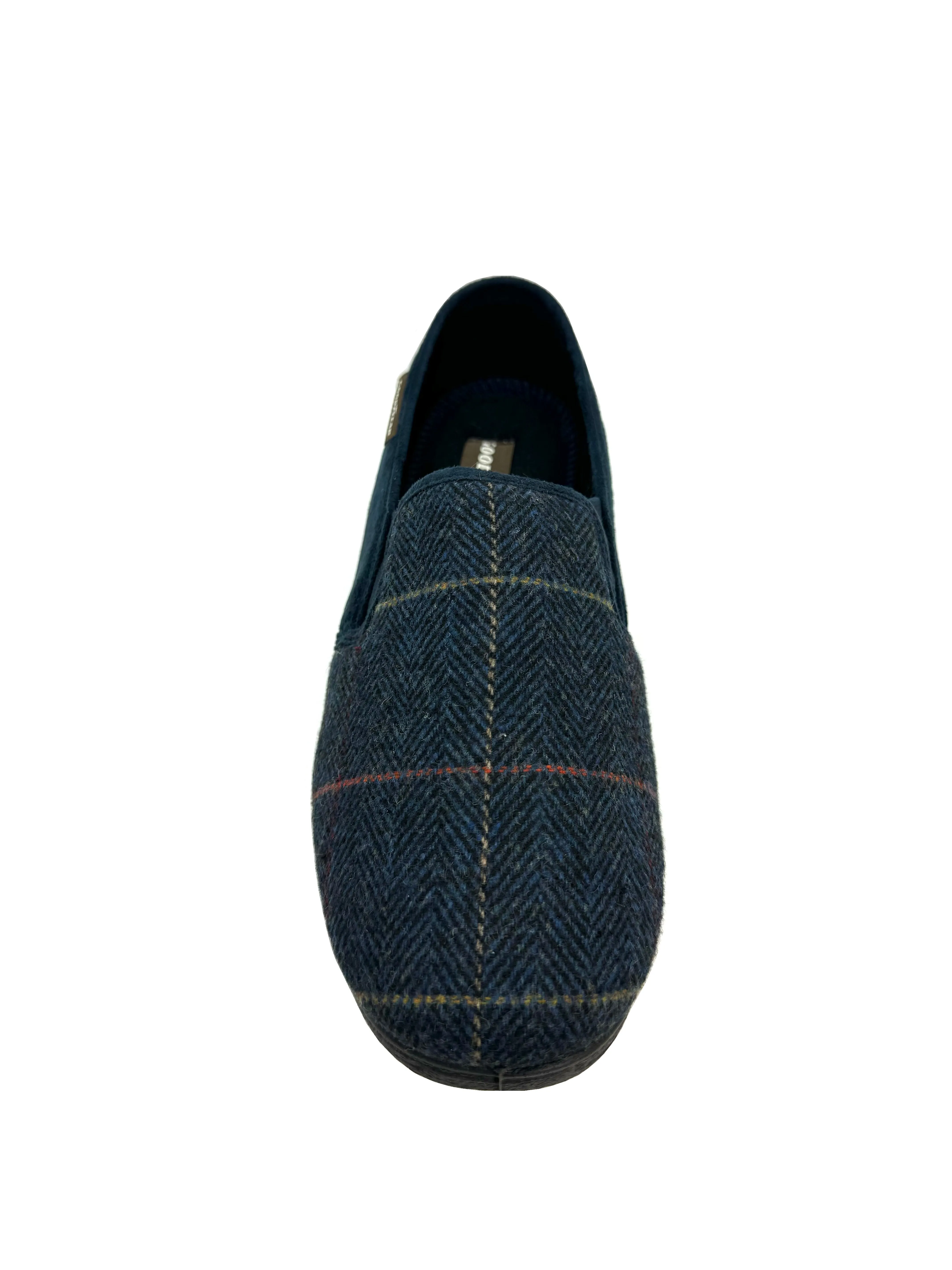 Goodyear Men's Slippers Harrison Navy Tweed