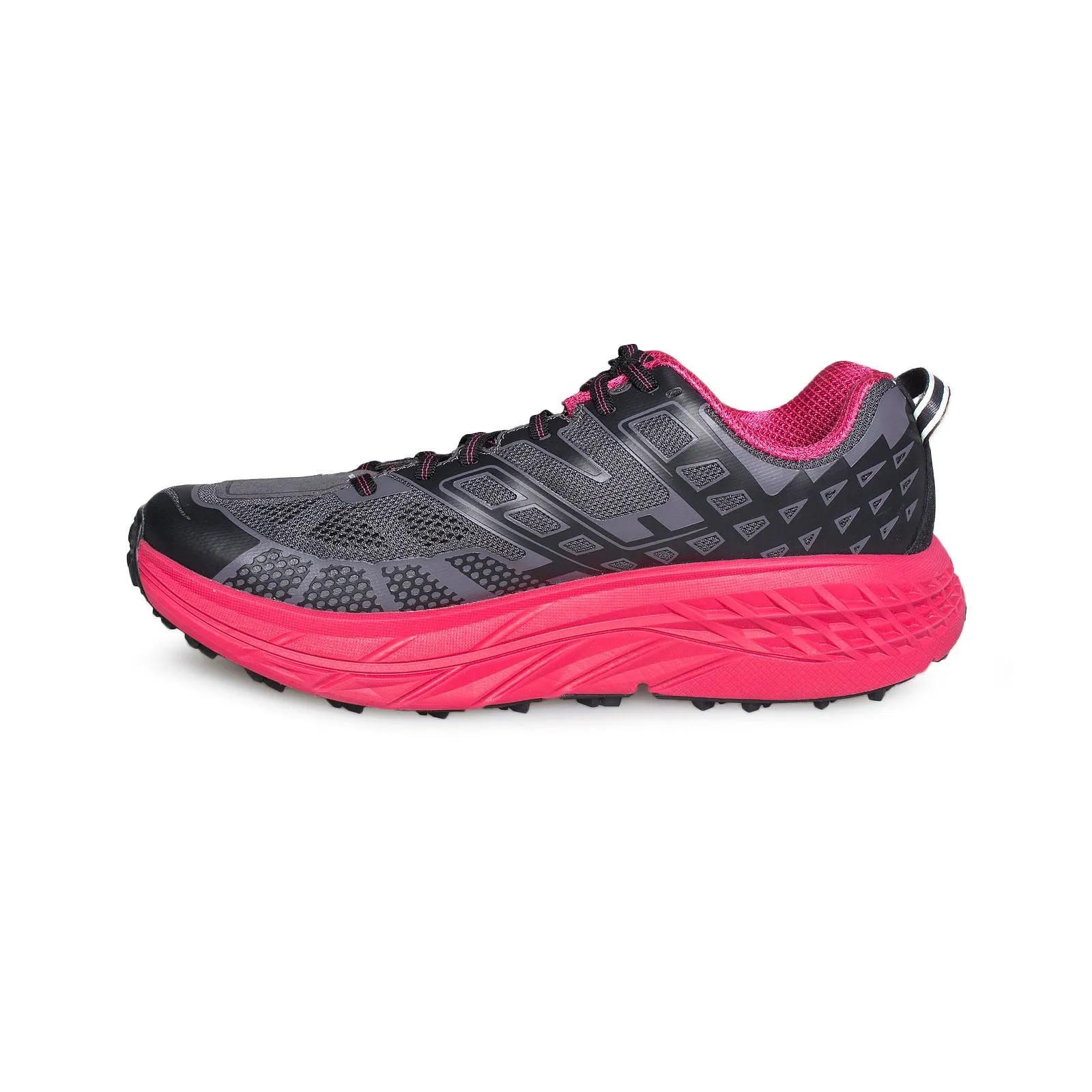 Hoka One One Speedgoat 2 Black / Azalea Running Shoes - Women's