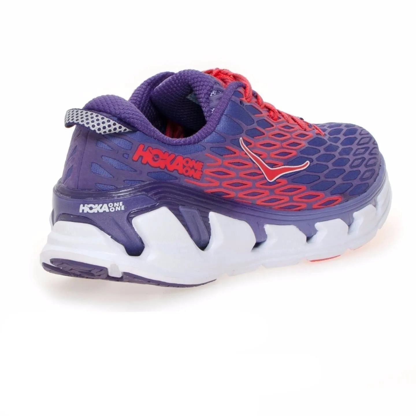 Hoka Vanquish 2 Corsican Blue / Poppy Red Running Shoes