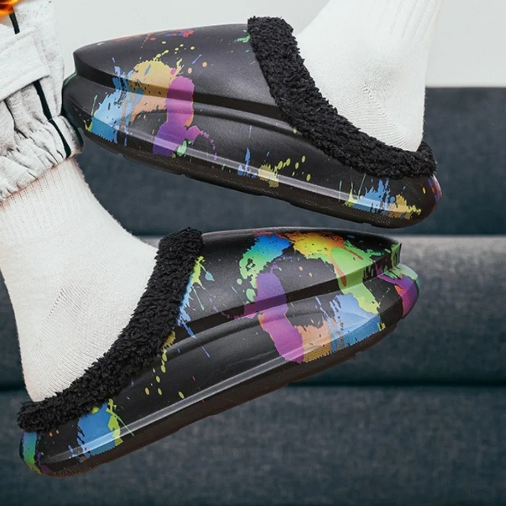 Indoor Cotton Slippers Rainbow- King Stone Brothers and Co™️