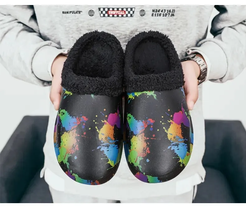 Indoor Cotton Slippers Rainbow- King Stone Brothers and Co™️