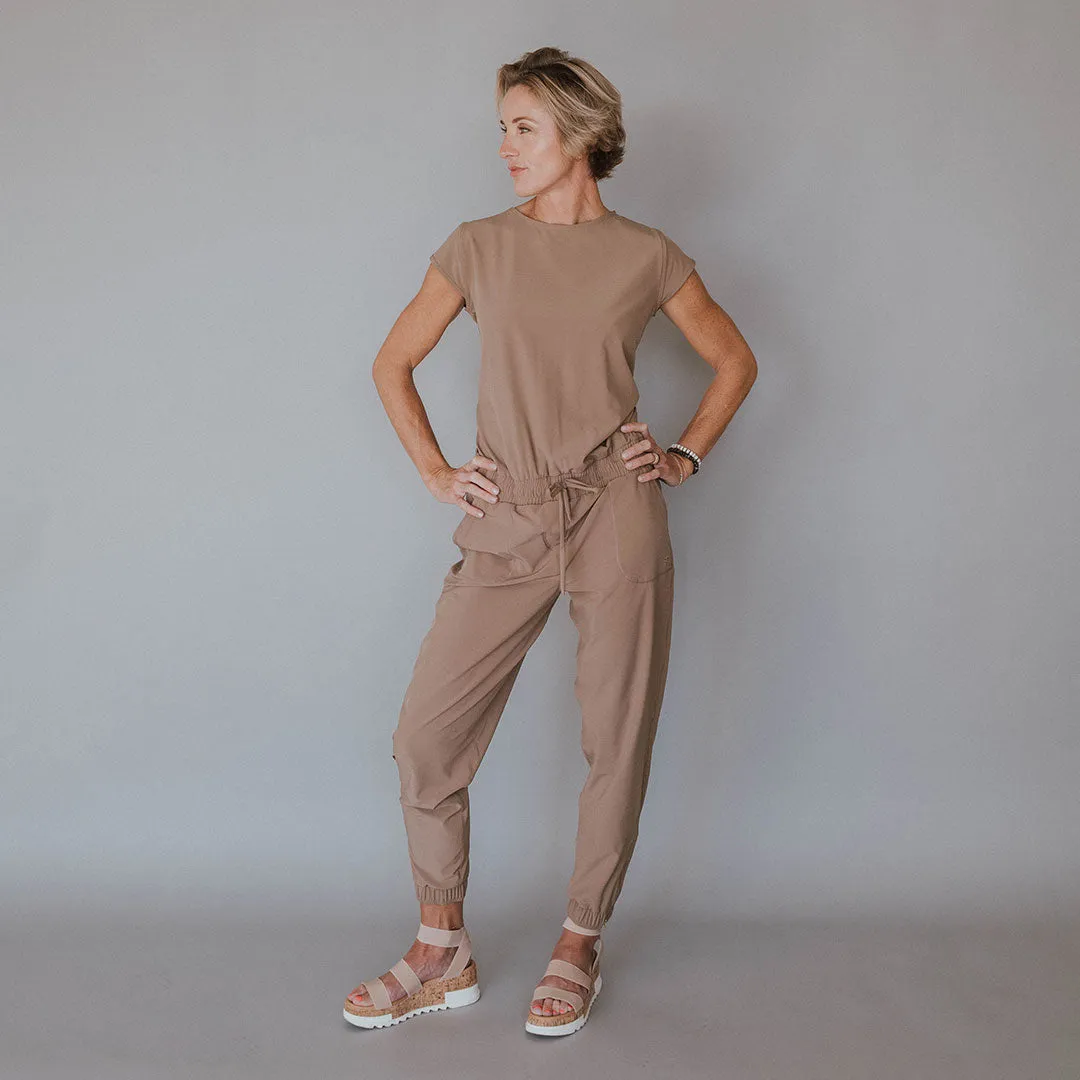 Khaki Jumpsuit