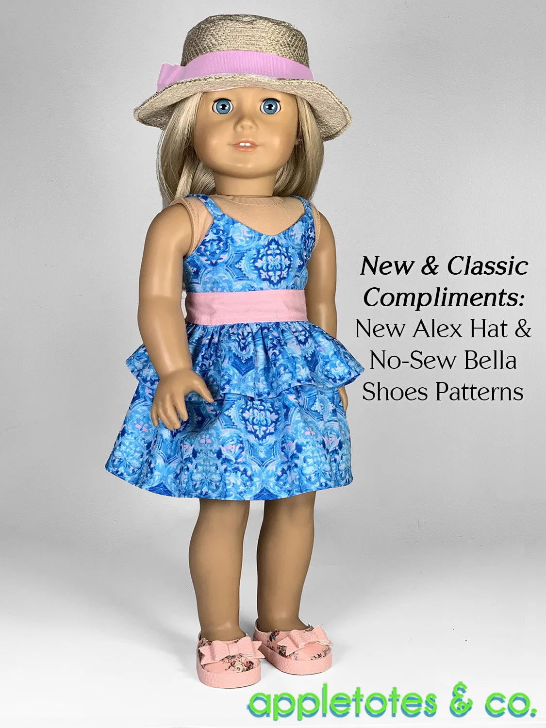 Marina Dress 18 Inch Doll Sewing Pattern