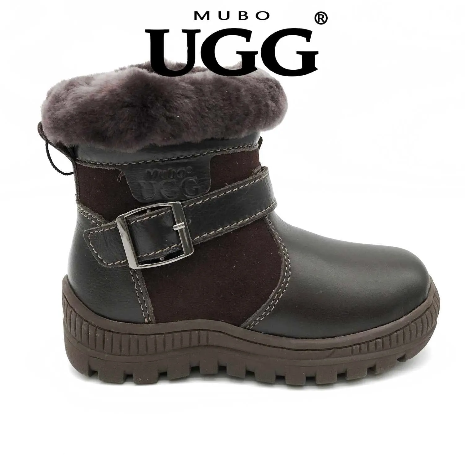 MUBO UGG Kids Boots with TPR Sole