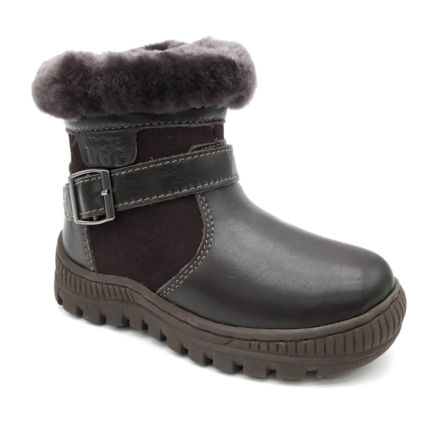 MUBO UGG Kids Boots with TPR Sole