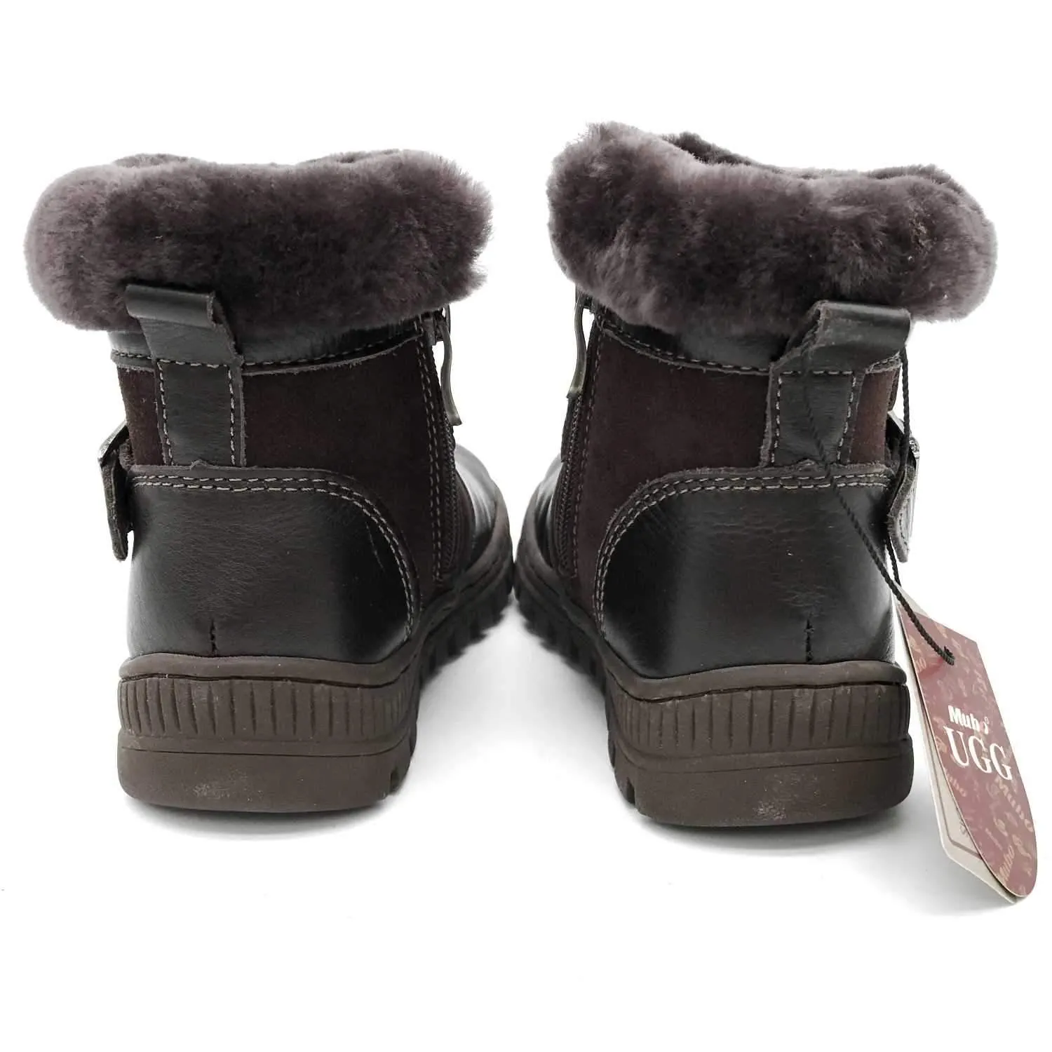 MUBO UGG Kids Boots with TPR Sole