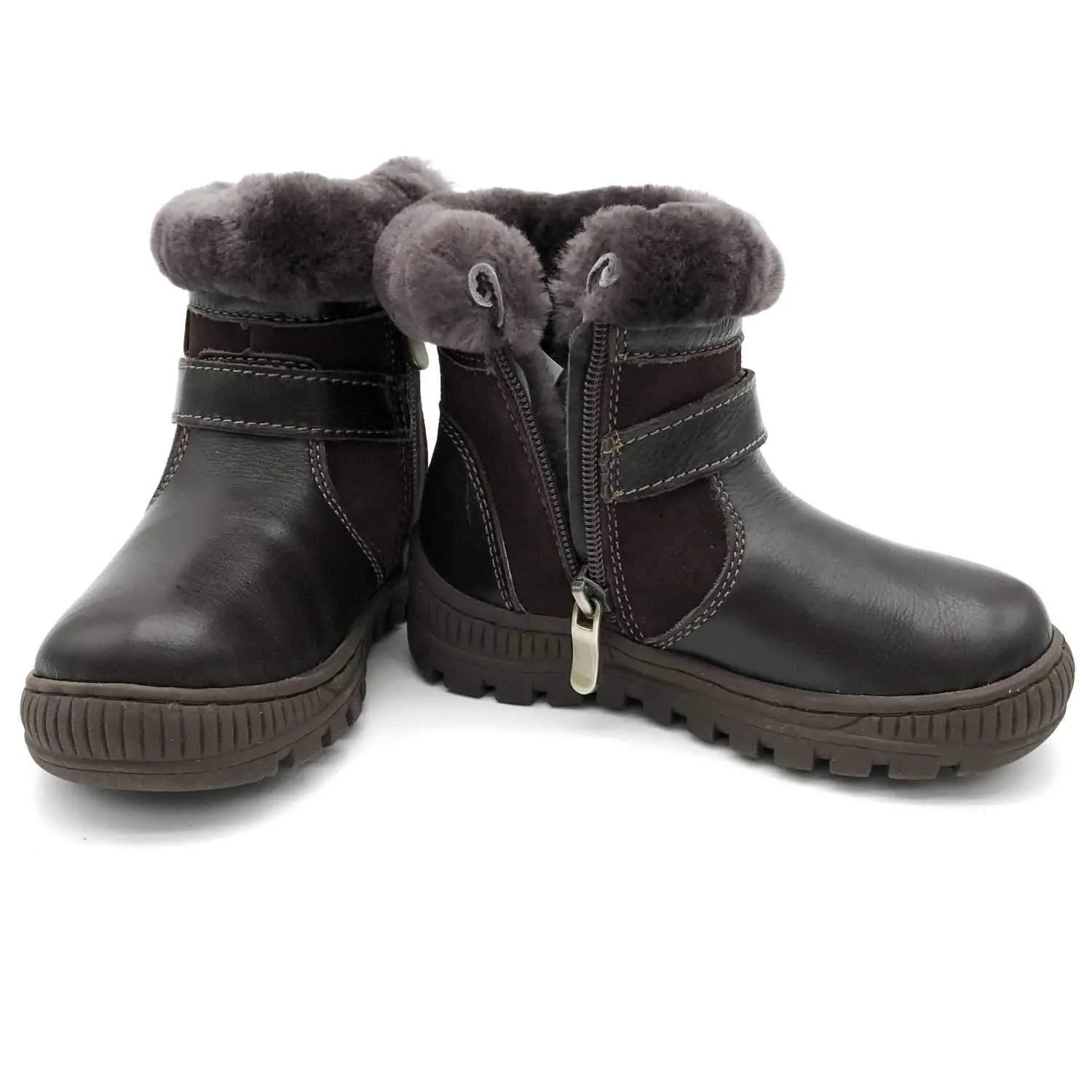 MUBO UGG Kids Boots with TPR Sole