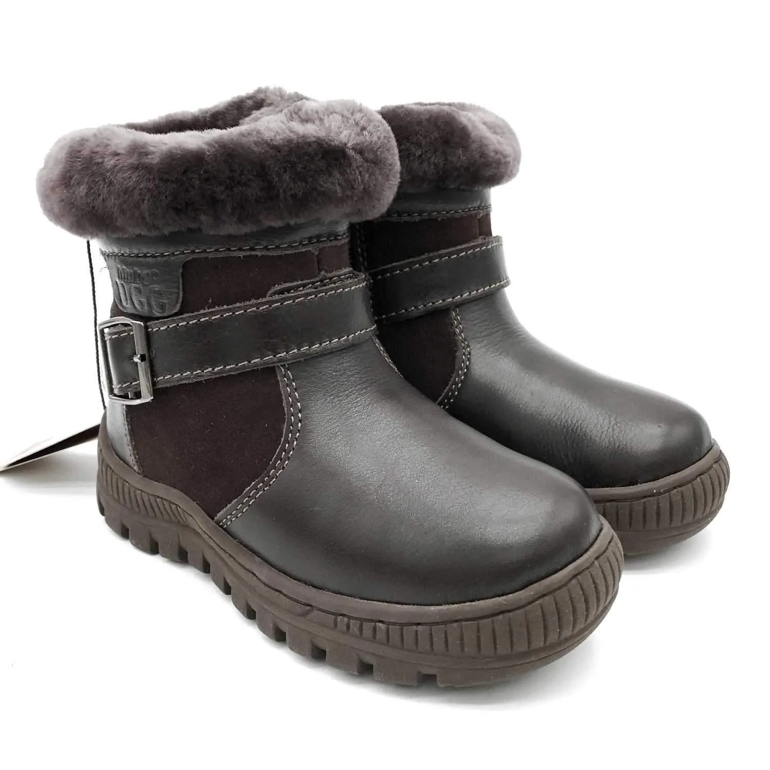 MUBO UGG Kids Boots with TPR Sole