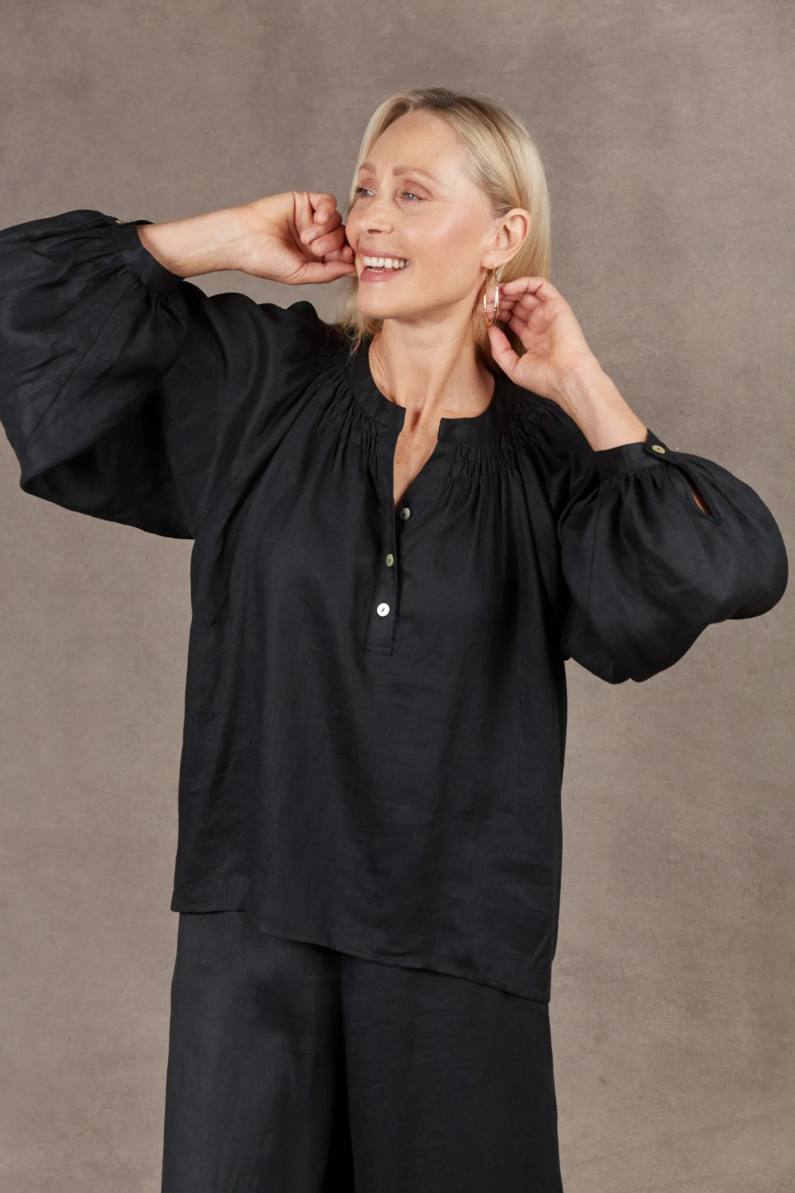 Nama Blouse - Ebony