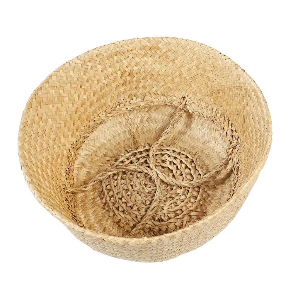 Natural Seagrass Belly Basket