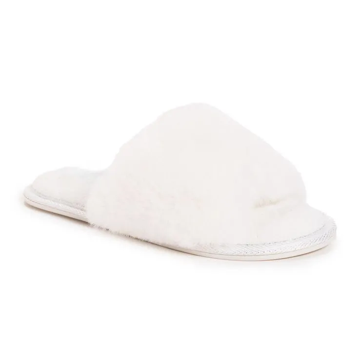 PELO WHITE SLIPPER