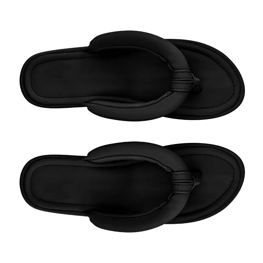 PLAYA BLACK WATERPROOF BEACH SLIPPERS