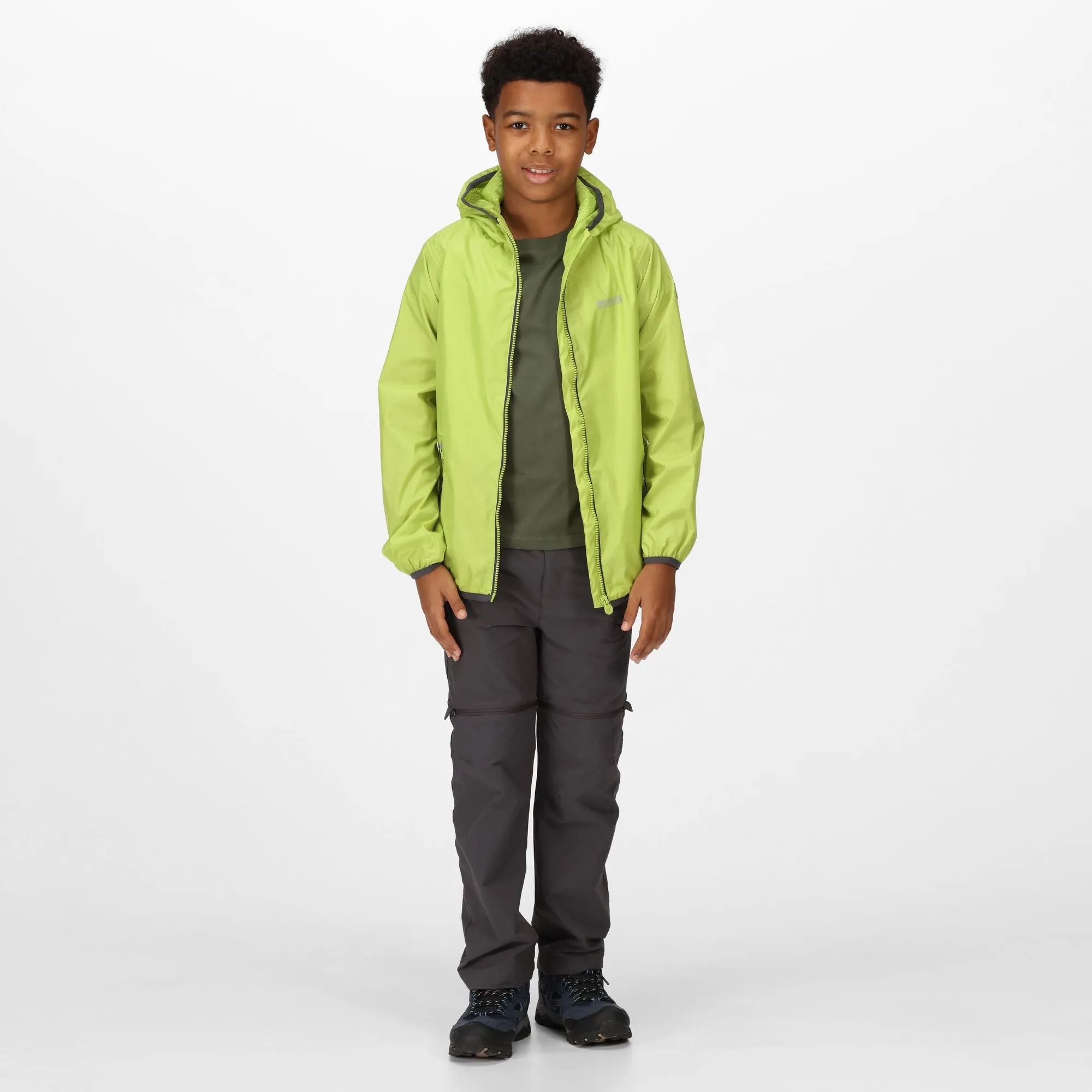 Regatta Kids Lever II Waterproof Packaway Jacket