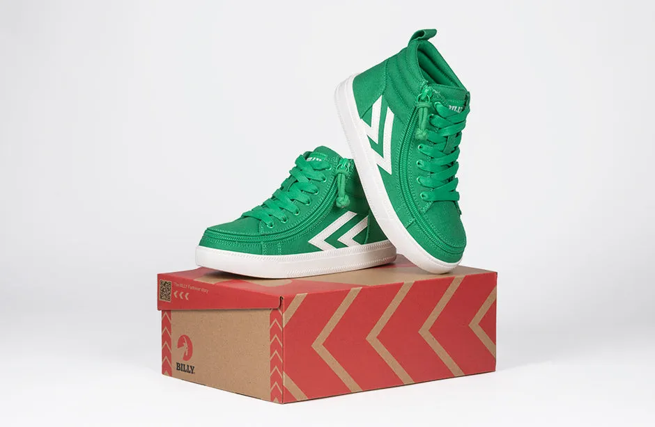 SALE - Green/White BILLY CS Sneaker High Tops