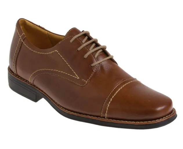 Sandro Moscoloni Black/Tan Whitman Men's Shoes