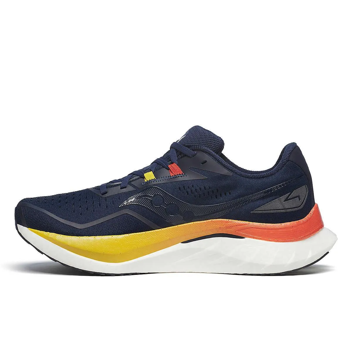 Saucony Men's Endorphin Speed 4 Running Shoe Navy/Spice