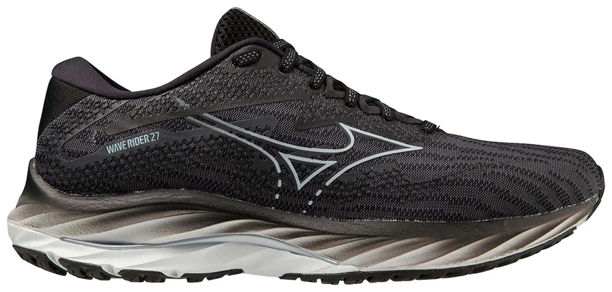 W Mizuno Wave Rider 27- D (wide) width