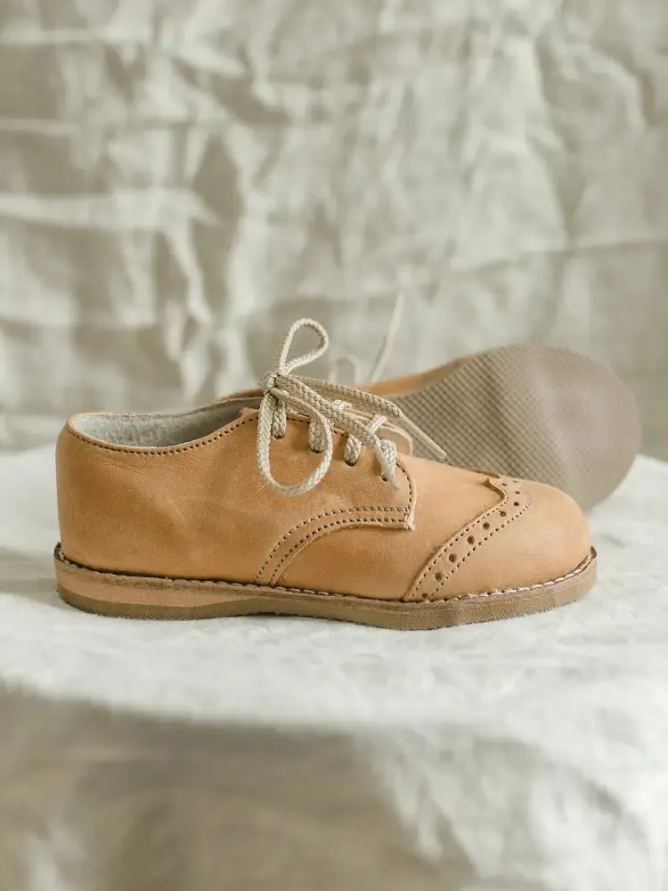 Wing Tip Oxford (tan)