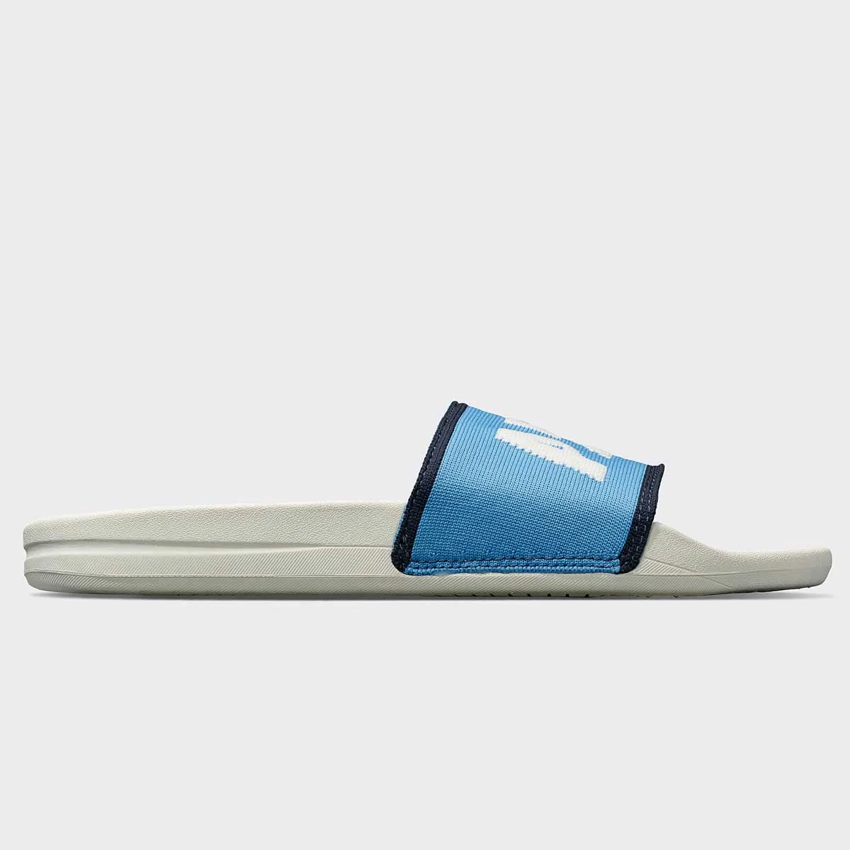 Women's Big Logo TechLoom Slide Ivory / Coastal Blue / Midnight