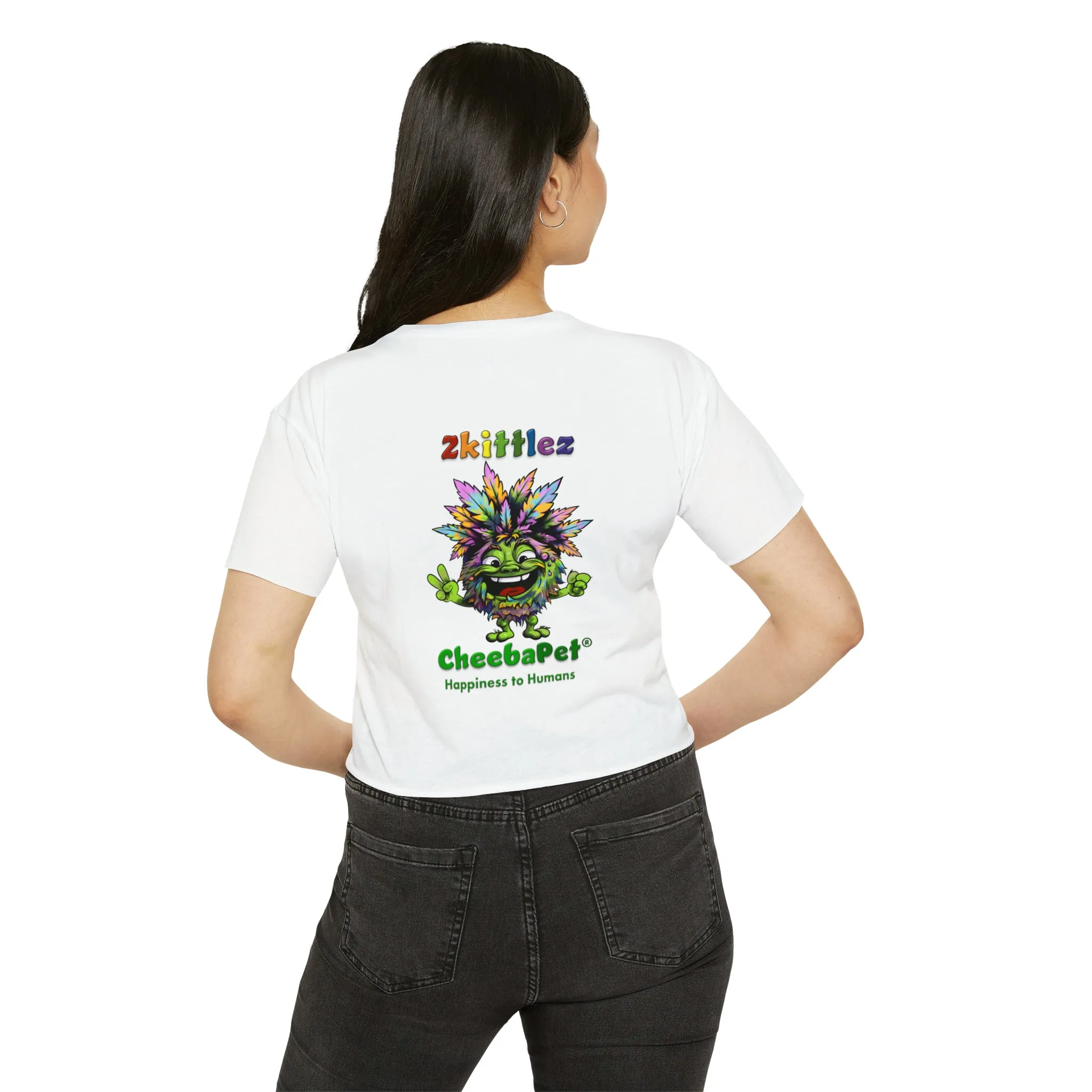 Women's Festival Crop Top - Zkittlez