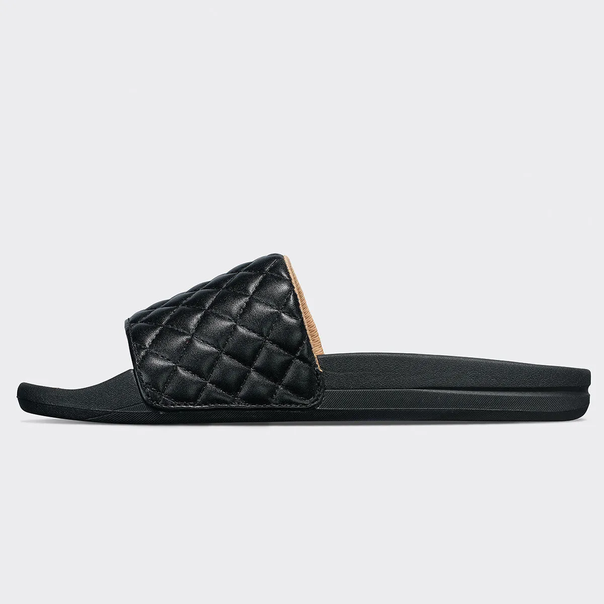 Women's Lusso Slide Black / Tan