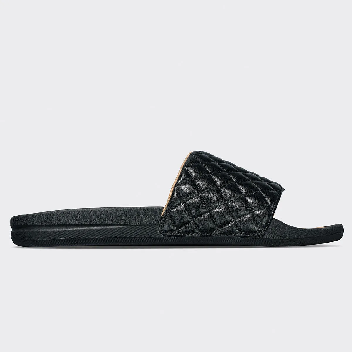 Women's Lusso Slide Black / Tan